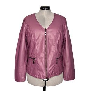 Cleo Petits Faux Leather Jacket